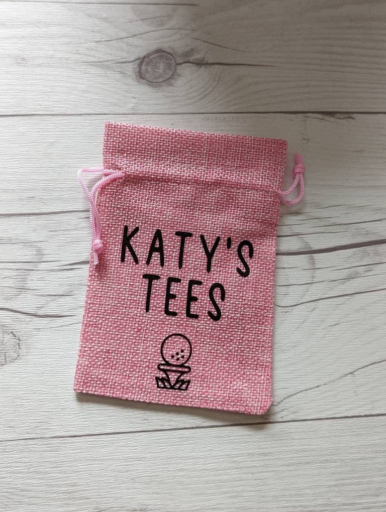 Personalised Golf Tee Pouch