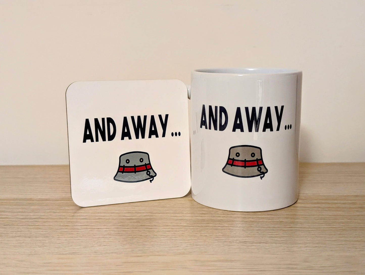 Mortimer & Whitehouse Gone Fishing Inspired Mug