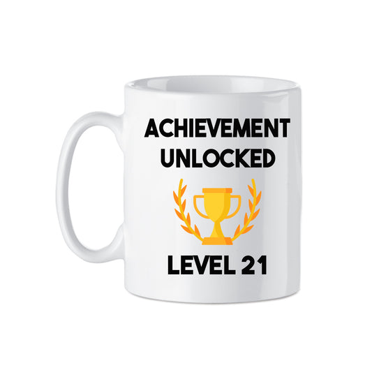 Achievement Unlocked Gamers Birthday 110z Mug.