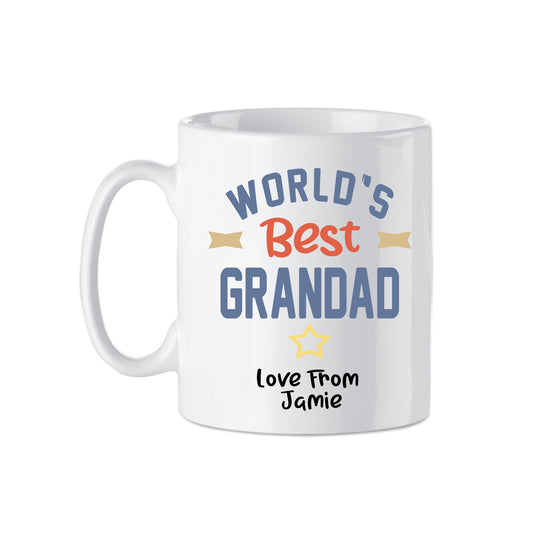Worlds Best Grandad Ceramic Mug