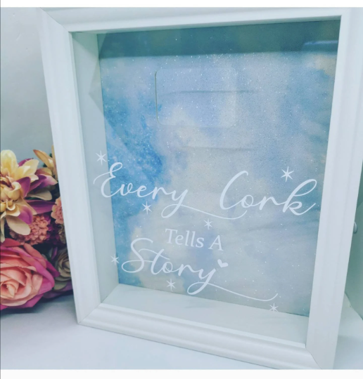 Rectangle Cork Collection Memory Frame | Every Cork Tells A Story
