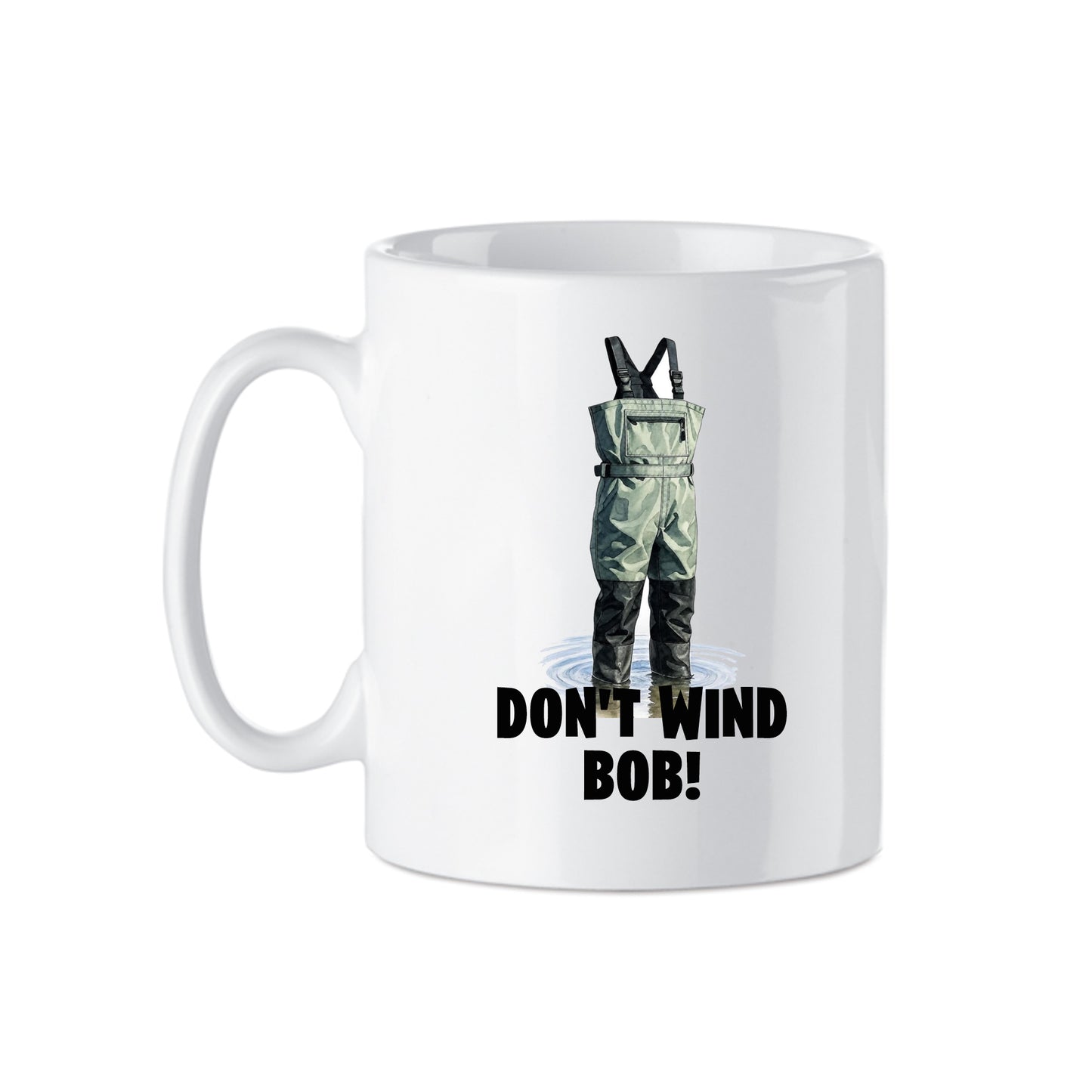 Mortimer & Whitehouse Gone Fishing Inspired Mug | Don't Wind Bob Design