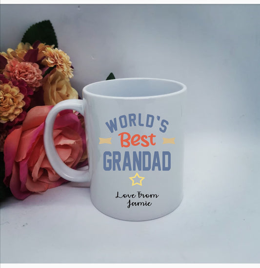 Worlds Best Grandad Ceramic Mug