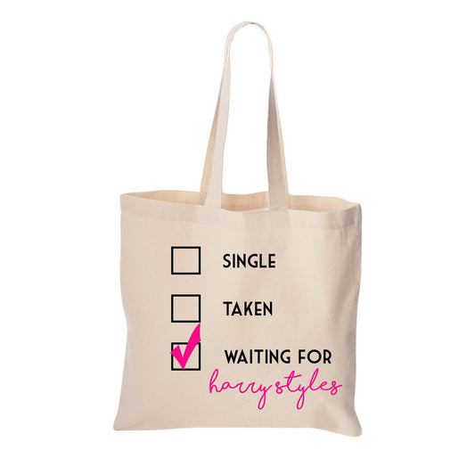 Harry Styles Inspired Canvas Tote Bags