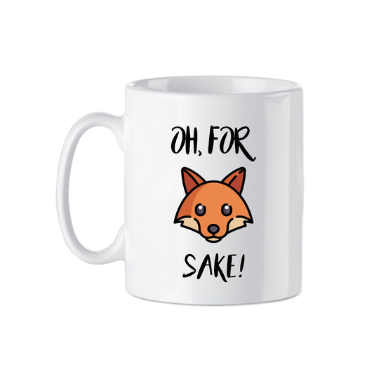 Oh For Fox Sake Novelty Ceramic Mug