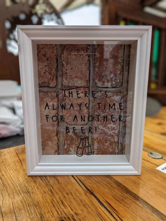Beer Bottle Top Memory Frame