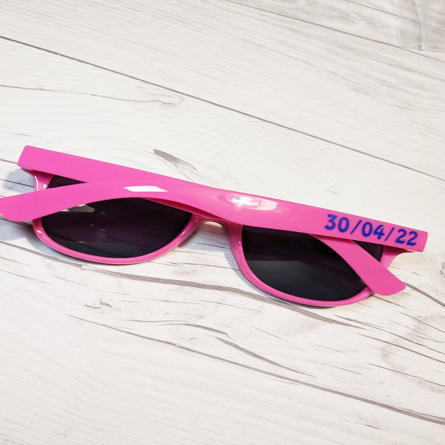 Pink Custom Child's Sunglasses | Wedding Accessories For Flower Girls, Page Boys Etc. |